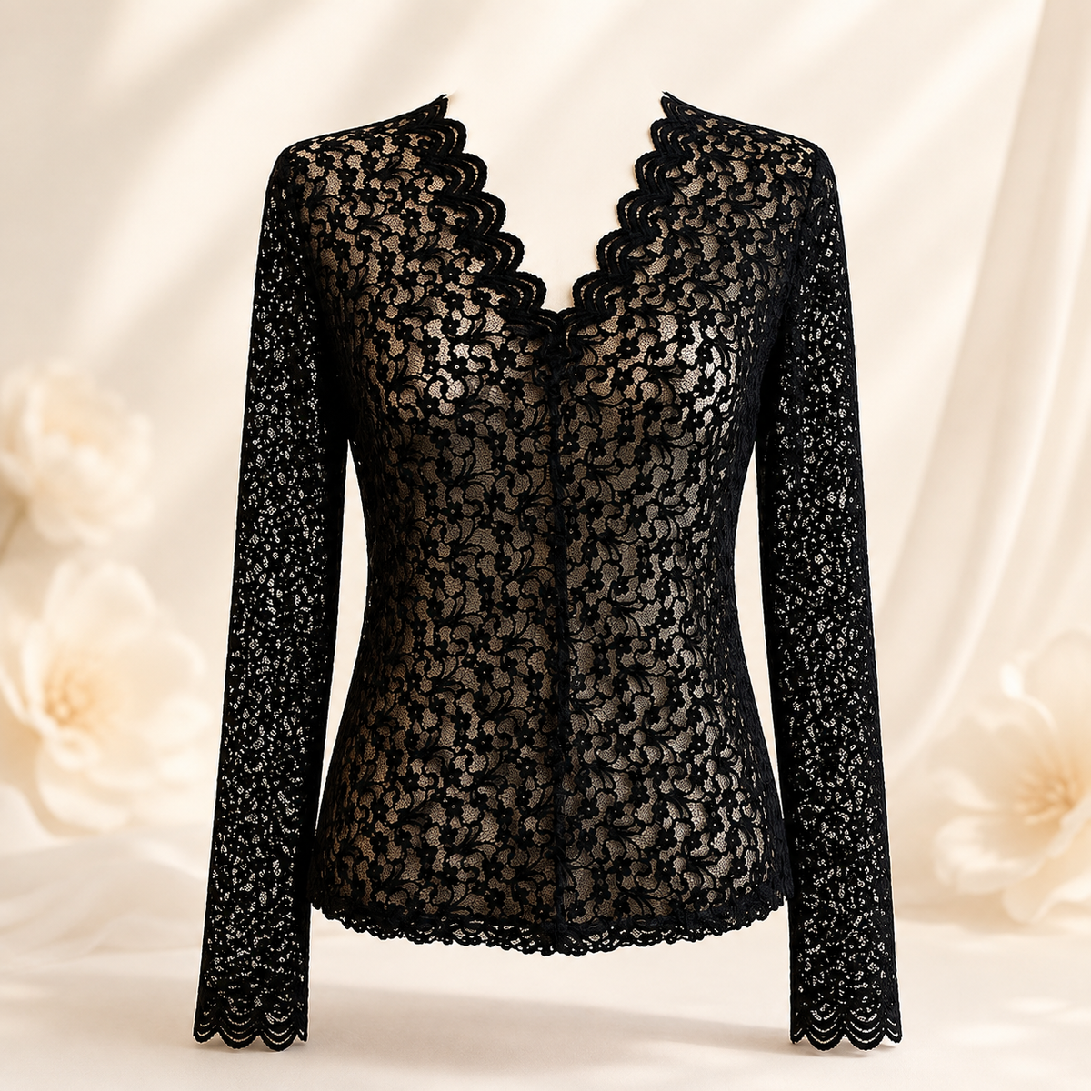 Blusa de Renda Elegance