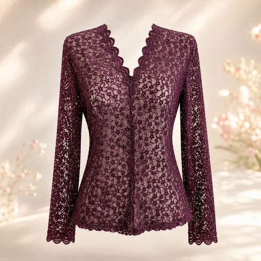 Blusa de Renda Elegance
